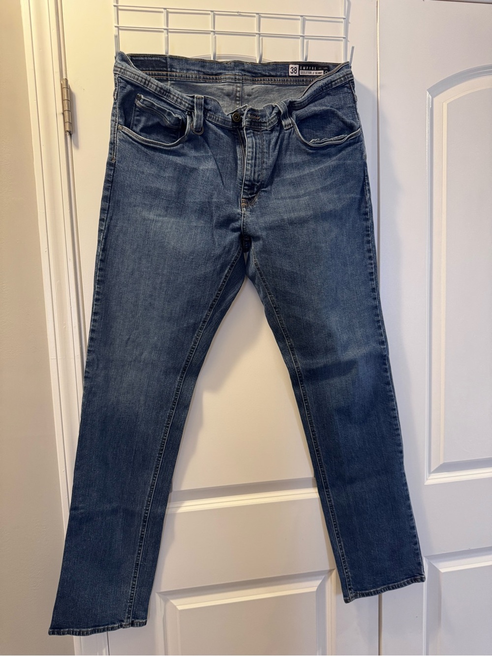 Empyre Men's Straight-Leg Denim Jeans in Blue Wash